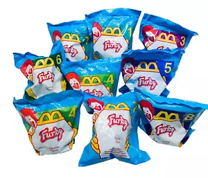 Set 9 giocattoli Happy Meal McDonald's Furby 1998 vintage - Foto 1 di 15