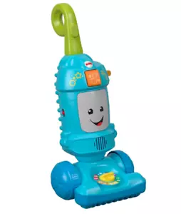 Toddler Vacuum Cleaning Toy Musical Push Along Pretend Play Song Phrases Lights - Picture 1 of 8