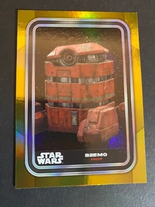 B2EMO - 2023 Topps Star Wars #8 Gold Foil - Picture 1 of 2