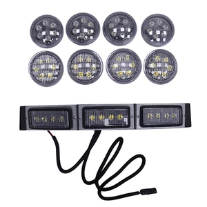 LED Conversion Work Light Kit 12V/24V For John Deere 4050 4055 4250 4255 4450 - Picture 1 of 4