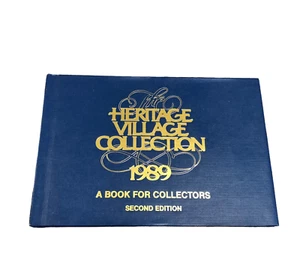 Heritage Village Collection 1989 Edition Collectors Book VTG 1984-1989 Blue - Picture 1 of 5