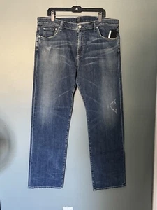 Citizens Of Humanity Core Jeans Mens Size 40x34 Blue Wash Slim Straight NEW - Picture 1 of 9