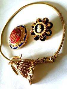 Vintage DESIGNER PEGASUS CORO JEWELRY COLLECTION - Picture 1 of 16