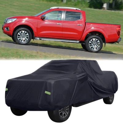 For Nissan NP300 Frontier Pickup Truck Cover Outdoor Waterproof UV Dust Protect Foto 1 de 4