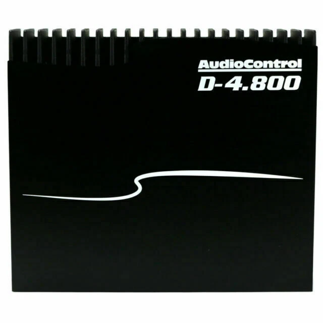 AudioControl D-4.800 6 Channel Amplifier with DSP Matrix Processing - Black
