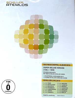 Schiller- ATEMLOS -(Limited Super Deluxe Edition Box  2 Cds - 1  DVD-- RAR - Bild 1 von 2