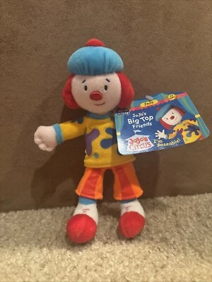 Disney JoJo's Circus Clown 9” Peluche Posable Muñeca Jojo Figura Juguete Nuevo 💕 🎁 Foto 1 de 4