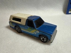 1984 Hot Wheels Crack-Ups X-15 Pickup Truck Blue With Original Bed Cap! - Picture 1 of 5