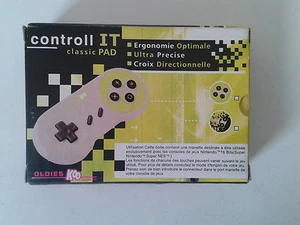 MANETTE CONTROL IT SUPER NINTENDO - SNES - SUPER NES - OLDIES KOO CLASSIC PAD - Imagen 1 de 1