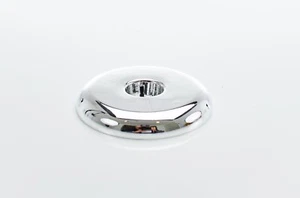 Pasco 2873 1/2" CTS Spit Plastic Floor & Ceiling Plate/Escutcheon, Chrome Plated - Picture 1 of 1