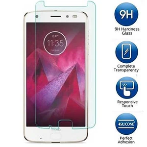 Tempered Glass Screen Protector Guard Shield For Motorola Moto Z2 Force Edition - Picture 1 of 6