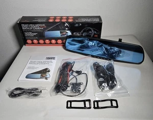 Nitro 4x4 Rear View Mirror Dash Camera PLUS Backup Camera 4.5" LCD Screen 1080HD - Picture 1 of 10