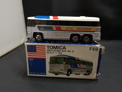 B908-RARE TOMICA F49 GREYHOUND BUS MC-8 WITH BOX - Image 1 of 4