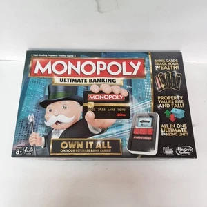Hasbro Monopoly Ultimate Banking Electronic Family Juego de Mesa 2015 Excelente - Imagen 1 de 11