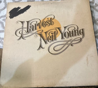 Neil Young – Harvest LP w/ Insert - Image 1 of 4