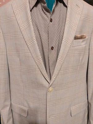 Abrigo deportivo clásico para hombre Sean John 44L tostado/marrón Foto 1 de 4