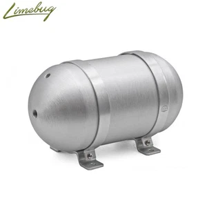 1.5 Gallon MOA Seamless Aluminium Stubby Air Tank (5x NPT Ports) Air Ride System - Picture 1 of 2