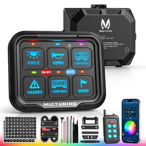 Panel de interruptor de 6/8 velocidades, APP/control remoto, sistema de relé de circuito para camión marino - Imagen 1 de 64