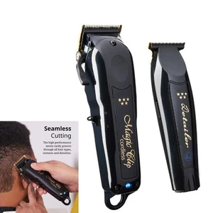 Wahl Cordless Barber Combo Black Magic Clip Clipper & Detailer Trimmer 2024 NEW - Picture 1 of 9