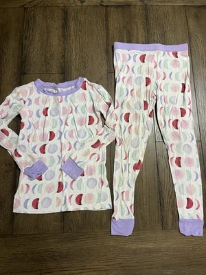 Little Sleepies Pajama Set, Purple Luna. Size 4t Bamboo Viscose - Image 1 of 4