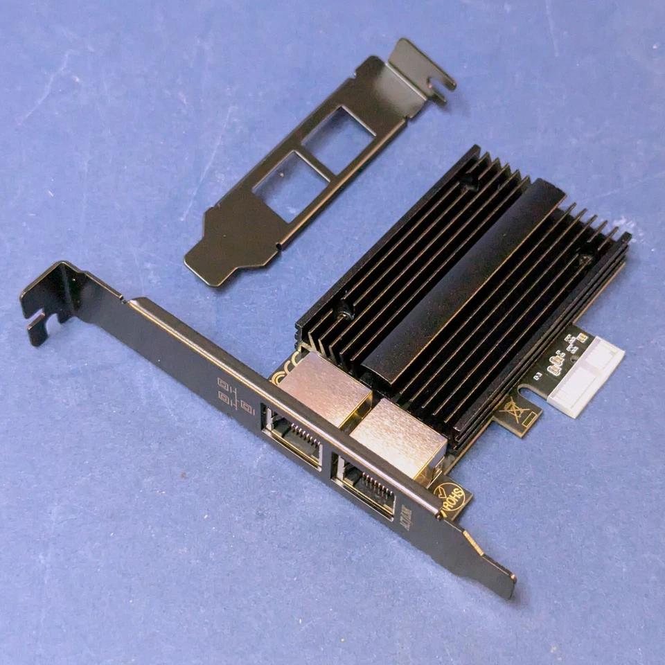 Homelab Server Upgrade Kit - Dual Port 2.5GbE PCI-E Network Card, Intel i226