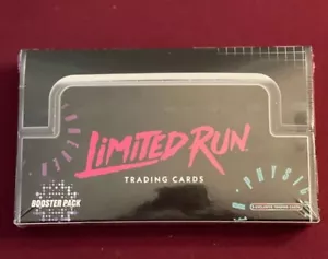 LIMITED RUN GAMES TRADING CARDS BOOSTER BOX 30 PACKS 1 PLATE CARD - Picture 1 of 3