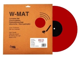 Vinyl W-Mat Acrylic Red Acrylic Matte Red 295Mm Thickness Approximately 3Mm - Picture 1 of 4