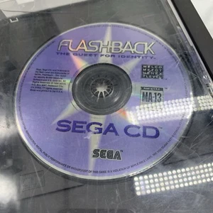 Flashback: The Quest for Identity (Sega CD, 1993) No Manual - Picture 1 of 4