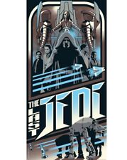 Star Wars: The Last Jedi Variant SIGNED Silk Screen Print CoA 12x24 #150 NEW
