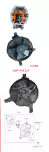 A/C CONDENSER FAN FOR NISSAN PATROL GU 2001-2012 - Picture 1 of 1
