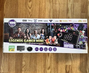 AtGames Legends Gamer Mini Schwarz Konsole "'TABLE TOP" (KOMPLETTSET) NEU - Bild 1 von 7