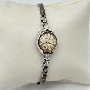 Vintage Ladies HAMILTON 10k White Gold Filled Mechanical Watch, 610 (For Parts) - Picture 1 of 10
