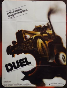 "DUEL" Affiche originale 1973 (Steven SPIELBERG / Dennis WEAVER) 120x160cm - Picture 1 of 1