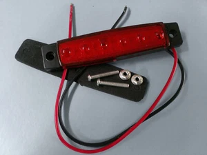 6 LED 12V Motorcycle Rear Light Rain Light Rear Indicator Fit Car Van Truck UK - Picture 1 of 3