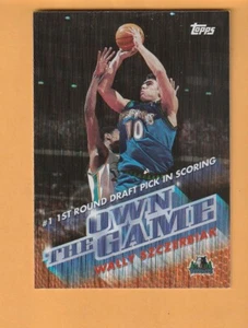 Wally Szczerbiak Minnesota Timberwolves 1999-00 Topps Own the Game #OTG7 6A - Picture 1 of 2