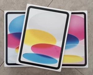 Véritable Apple IPAD 10th Génération 10.9 " Vide Boite Avec/Sans Accessoires - Photo 1/1