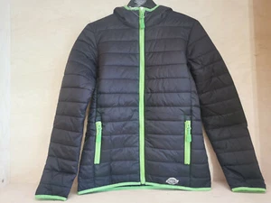 Dickies Steppjacke Stamford Puffer Jacket Schwarz-Lime - Bild 1 von 2