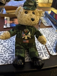Soldier Bear Collection Army 9" Bean Bag Bear - Bild 1 von 8