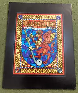 CHANGELING THE DREAMING RPG (2nd) - PROMOTIONAL BROCHURE (WHITE WOLF) 1997 - Picture 1 of 2