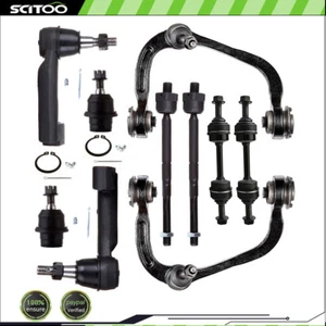 For 2009-2014 FORD F-150 4WD Front Upper Control Arm Ball Joints Suspension Kit - Picture 1 of 11