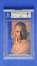 Kobe Bryant 1996-97 SP 134 Graded BGS 9 Mint Rookie Card NBA Premier Prospects