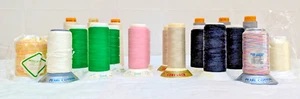 Sewing Thread Spool Corticelli J&P Coats Core-Lock Overlock Lot of 21 New Used - Picture 1 of 11