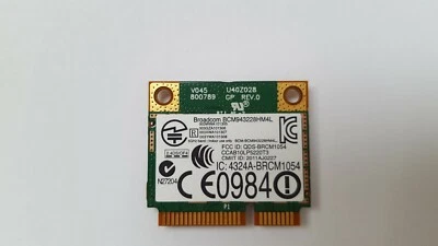 Dell Broadcom BCM943228HM4L DW1530 Wifi Card Mini Pci Express 802.11abgn 1JKGC - Bild 1 von 4