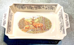 Panadero Rectangular Vintage Queen's "Quintessential Game" 14 X 8 Pulgadas - Imagen 1 de 3