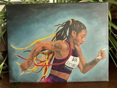 Pintura acrílica original Sha’ Carri Foto 1 de 2