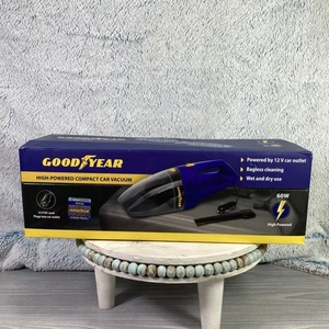 GoodYear Compact Auto Staubsauger 12V DC 60 Watt Nass- & Trockeneinsatz, beutellose Reinigung Neu im Karton - Bild 1 von 8