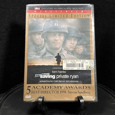 Saving Private Ryan (DVD, 1998) DTS Widescreen Tom Hanks - Brand New & Sealed - Image 1 of 4