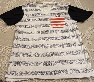 Where’s Wally Striped Men’s Large T-shirt Licensed Fun Image - Picture 1 of 11