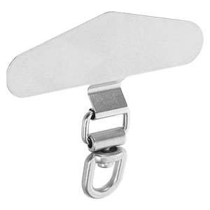 Mobiltelefon Lanyard Tab Metal Phone Lanyard Patches Universal Handy Tether - Afbeelding 1 van 12