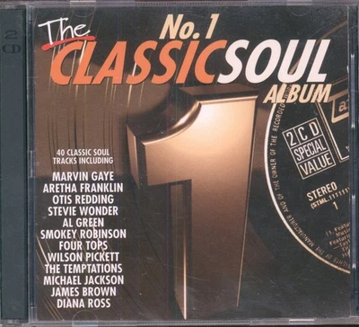 Various Artists No. 1 Classic Soul Album double CD Europe Polygram Tv 1995 CD - Bild 1 von 2